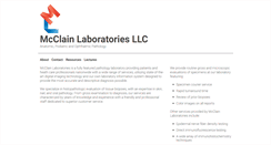 Desktop Screenshot of mcclainlab.com