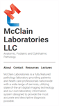 Mobile Screenshot of mcclainlab.com